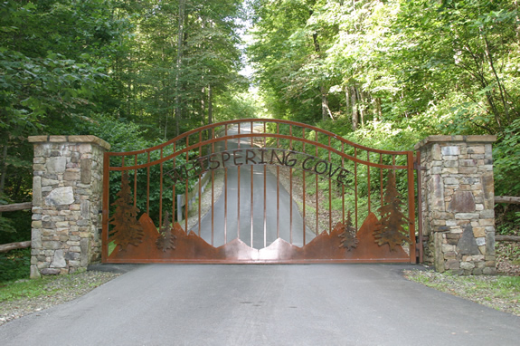Entrance to Whispering Cove Retreat
